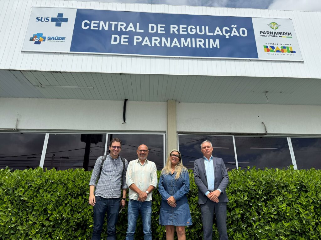 Funpec se reúne com setor de regulação da saúde de parnamirim para discutir projetos