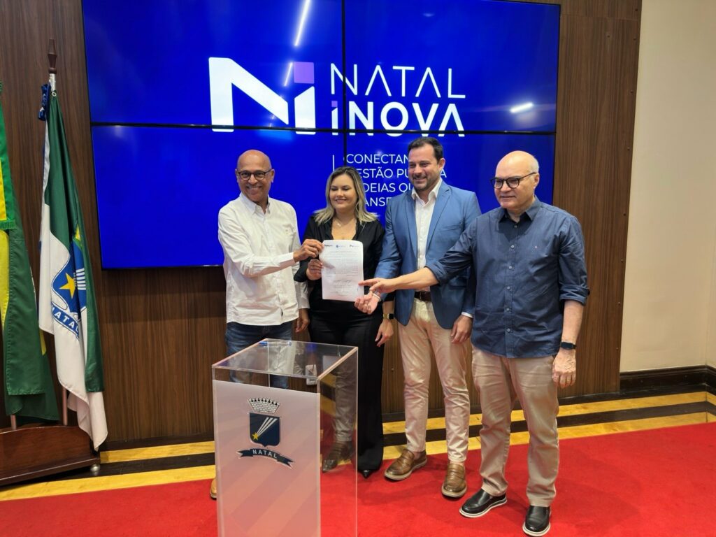 Prefeitura do Natal e Funpec firmam acordo para aproximar gestão pública do ecossistema de inovação